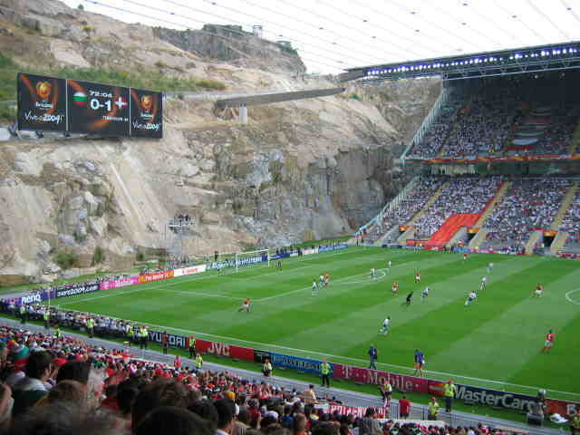 Stadionul sapat �n stanca - Arena din Braga