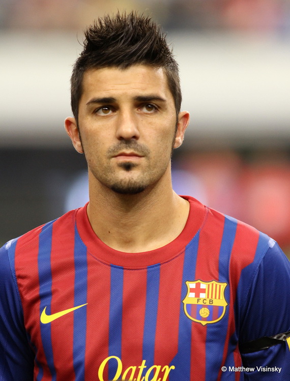 David Villa la Arsenal