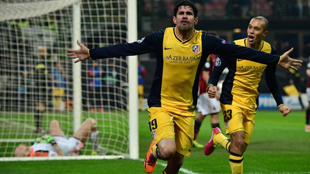 Atletico Madrid castiga pe San Siro cu AC Milan 