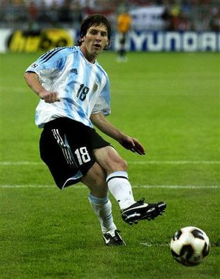 Messi a lipsit de la antrenametul Argentinei