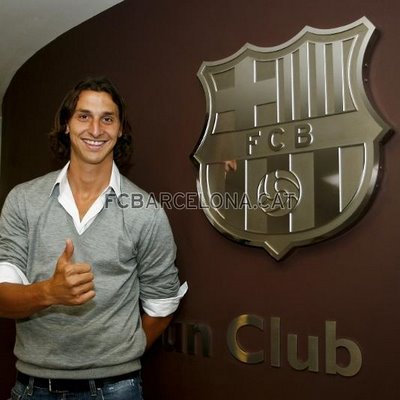 Ibrahimovic : Raman la Barca