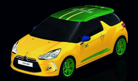  Citroen DS3 pentru Franta - Brazilia
