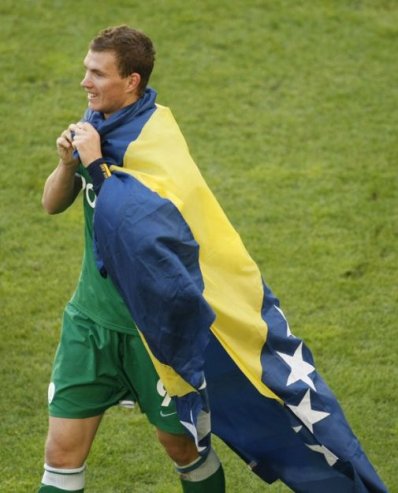 Dzeko : Romania a jucat extrem de defensiv