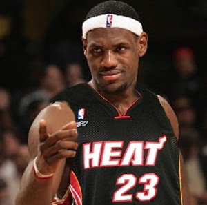 Slam dunk LeBron James