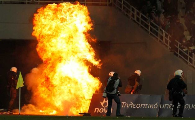 Incidente grave la jocul Panathinaikos - Olympiakos